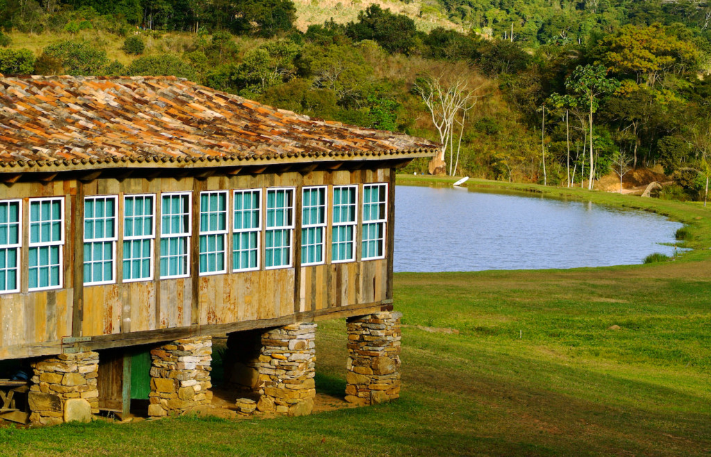 The charming rustic spa at Comuna do Ibitipoca