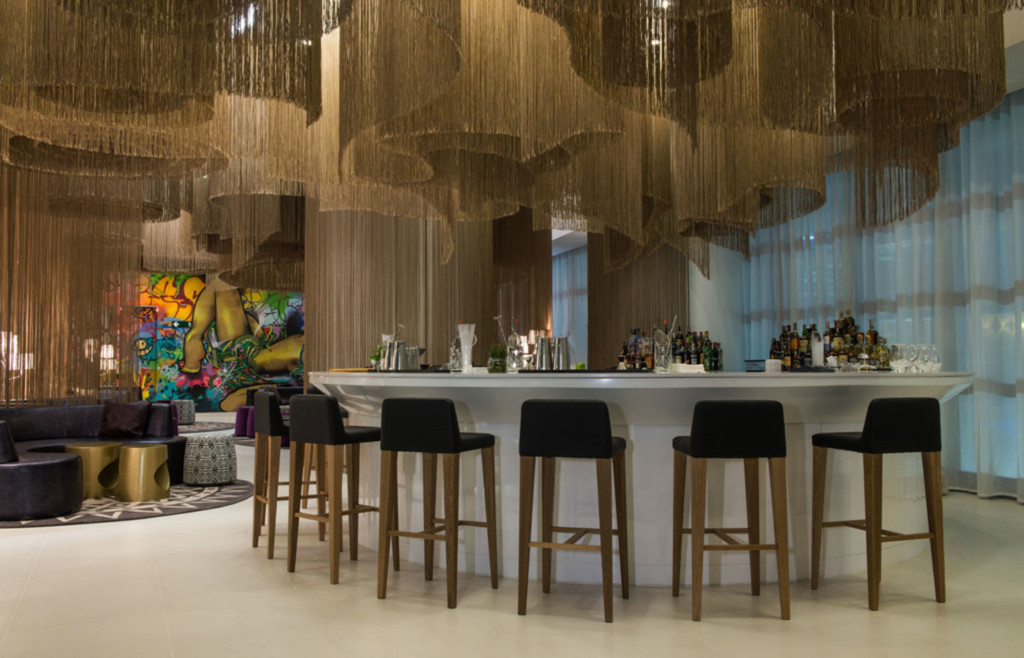 Enjoy the sophisticated W Bogota bar