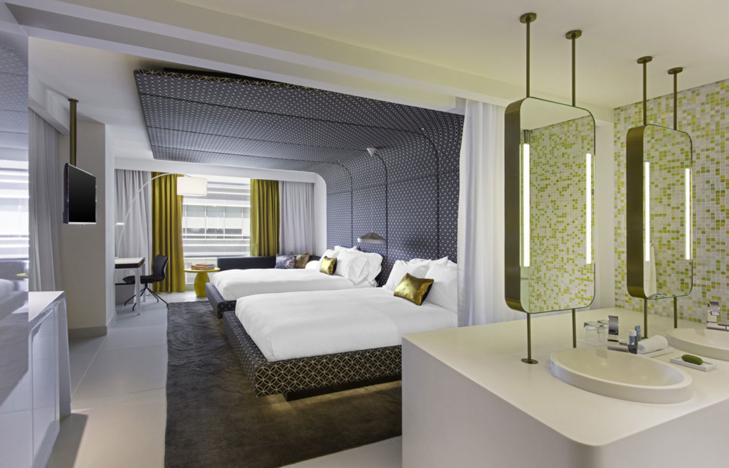 A spacious room at the W Bogota, Luxury Holidays to Colombia