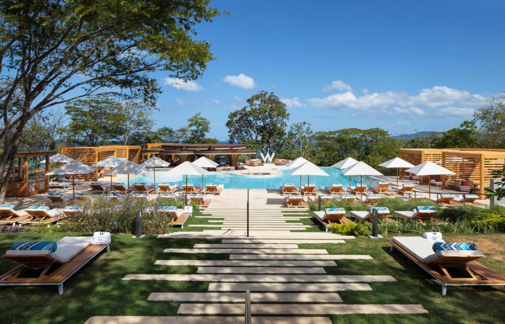 The fun and fresh W hotel in Playa Conchal - Luxury holidays to Costa Rica 
