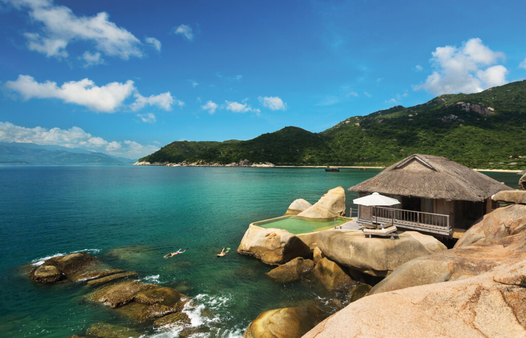 Hotel Six Senses, Ninh Van Bay, Vietnam