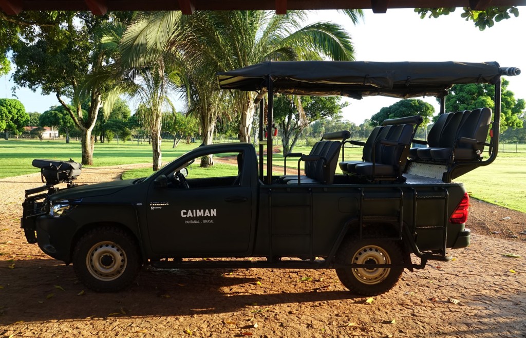 Caiman Lodge Safari vehicle, Pantanal, Brazil