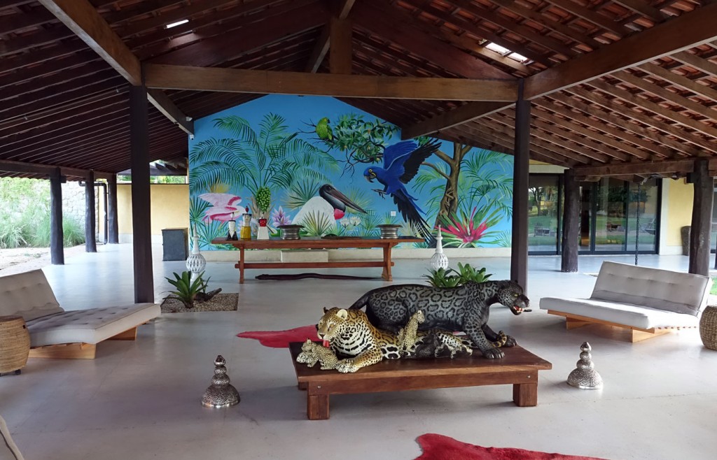 Social Area, Casa Caiman, Pantanal, Brazil