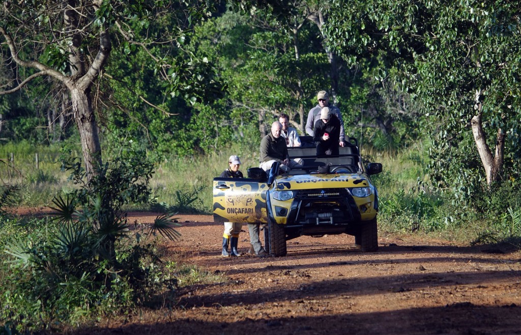 Oncafari vehicle, Caiman Lodge, Pantanal, Brazil