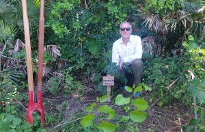 Tree planting, Caiman Lodge, Pantanal, Brazil