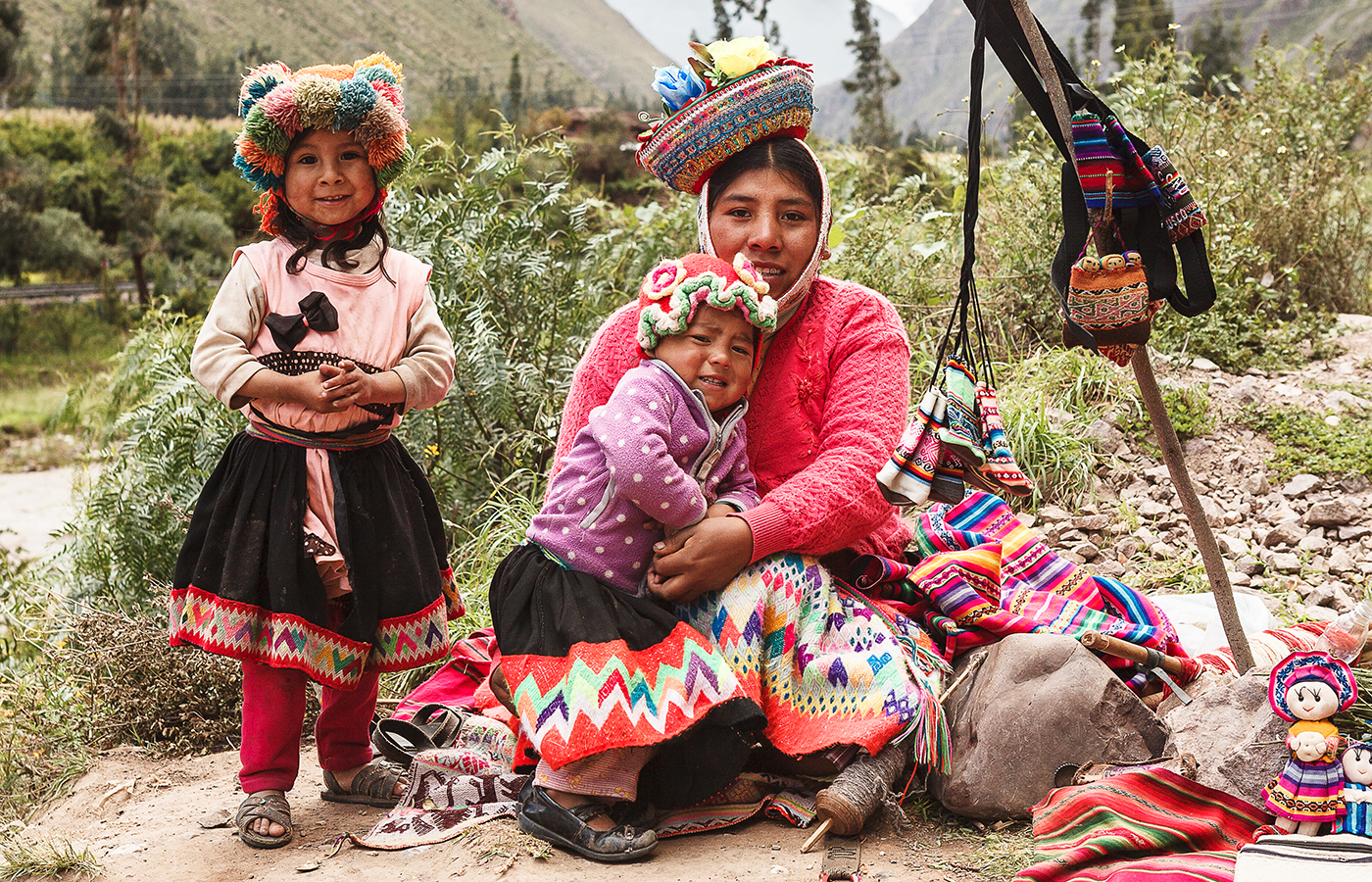 Peruvian family